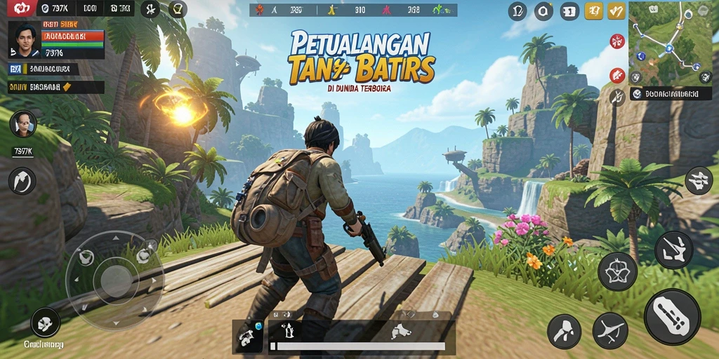 Gameplay Open World penuh petualangan di 797K.