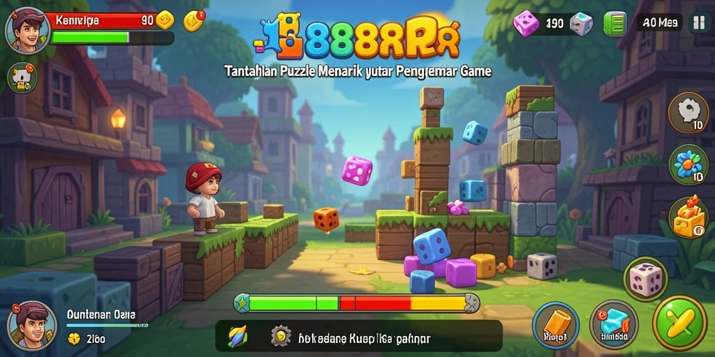 Gameplay 888R yang menantang dan menyenangkan.