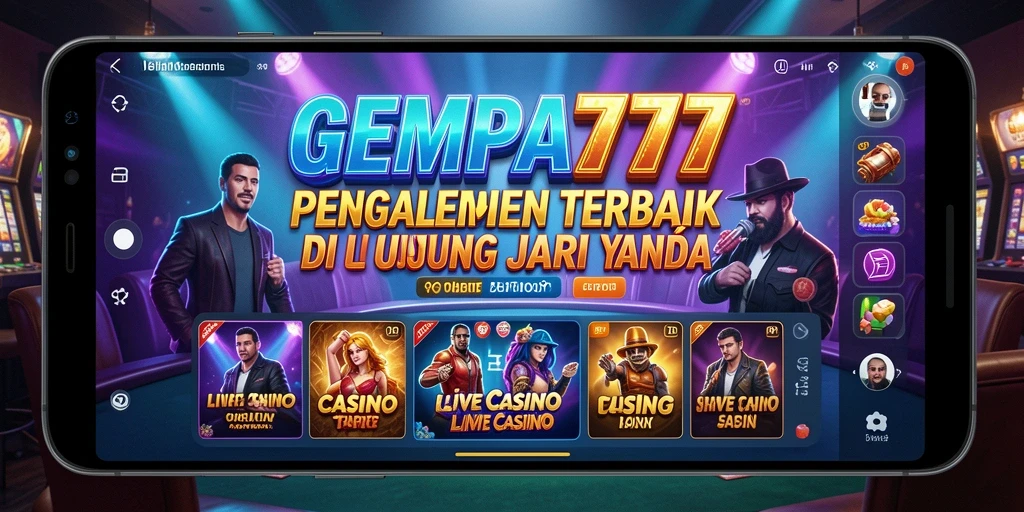 Screenshot dari gameplay Live Casino yang menarik dan interaktif.