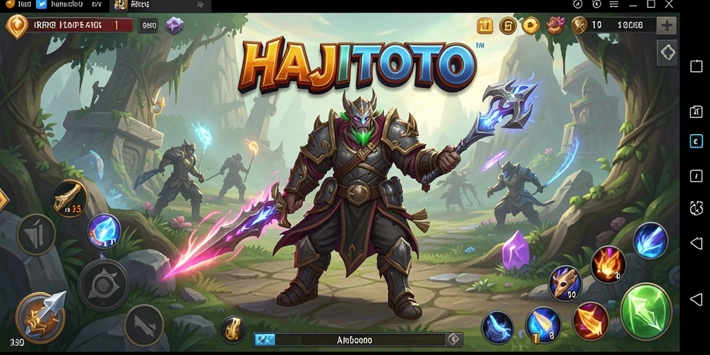 Gameplay dinamis dan seru dalam petualangan ARPG.