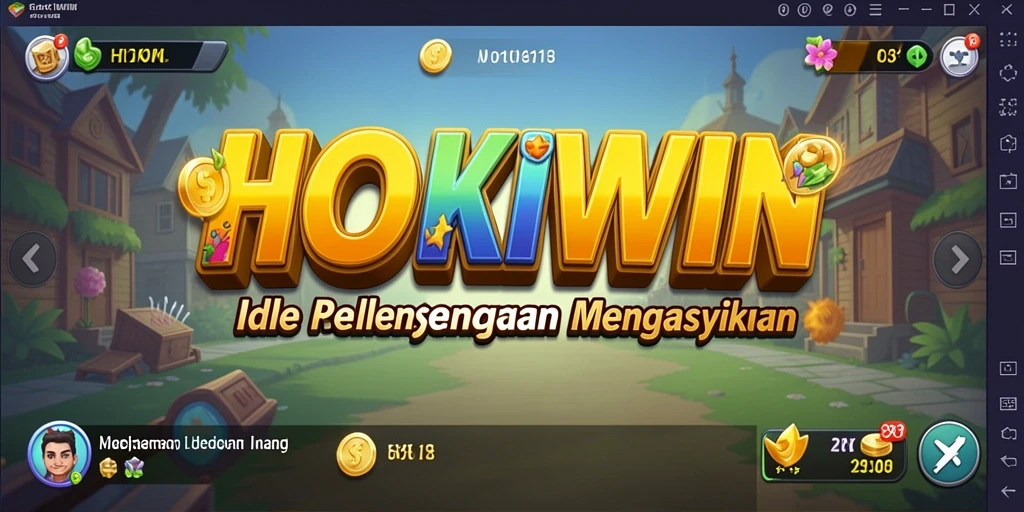 Tangkapan layar HOKIWIN menunjukkan gameplay Idle yang seru dan interaktif.