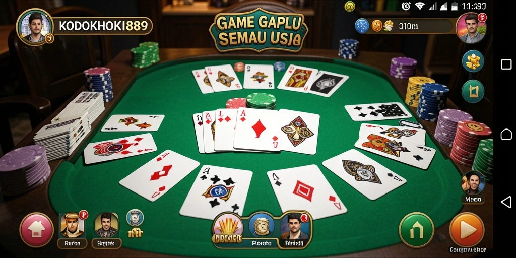 Tampilan gameplay KODOKHOKI889 yang seru dan interaktif.