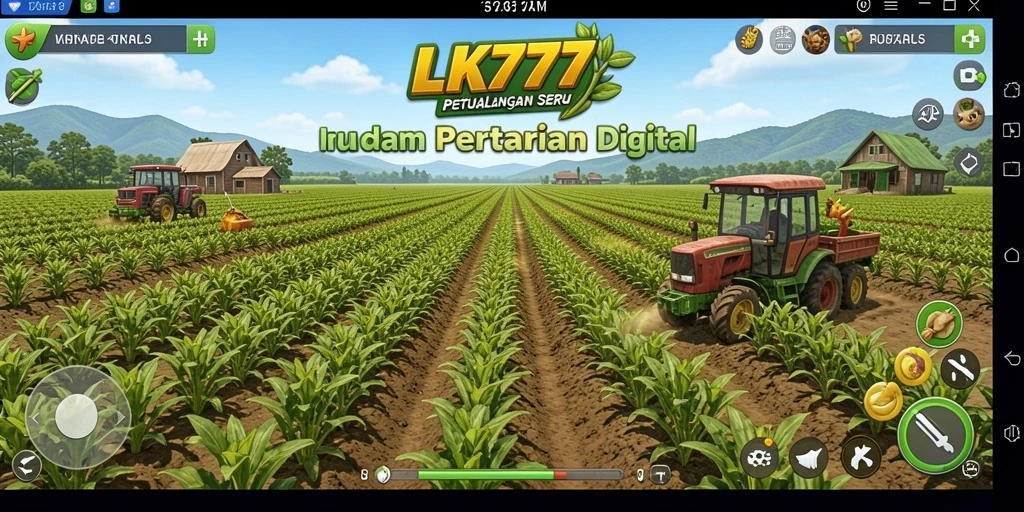 Tampilan gameplay LK777 yang menakjubkan dalam bertani.