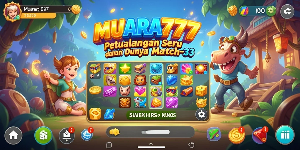 Tampilan gameplay menarik dan penuh tantangan di MUARA777.