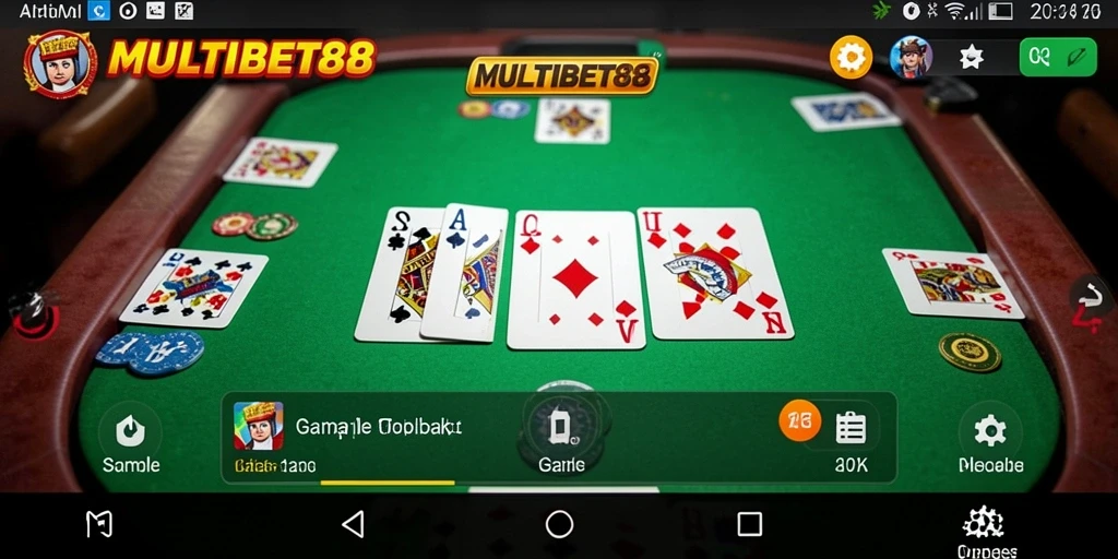 Tampilan menarik dari permainan Gaple di MULTIBET88.