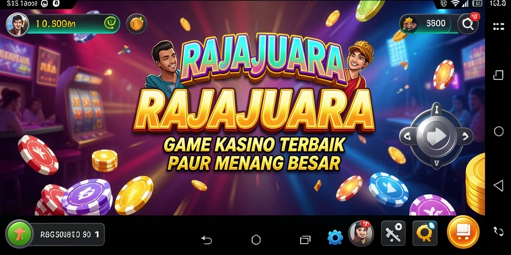 Tampilkan gameplay menyenangkan dari RAJAJUARA di dunia kasino.
