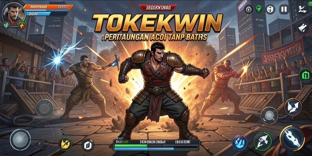 Gameplay seru dan adrenalin tinggi di TOKEKWIN.
