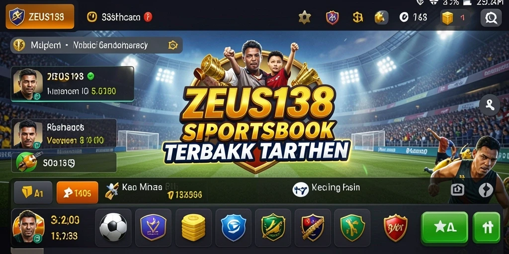 Tampilan menarik dari gameplay Sportsbook ZEUS138 yang penuh aksi.